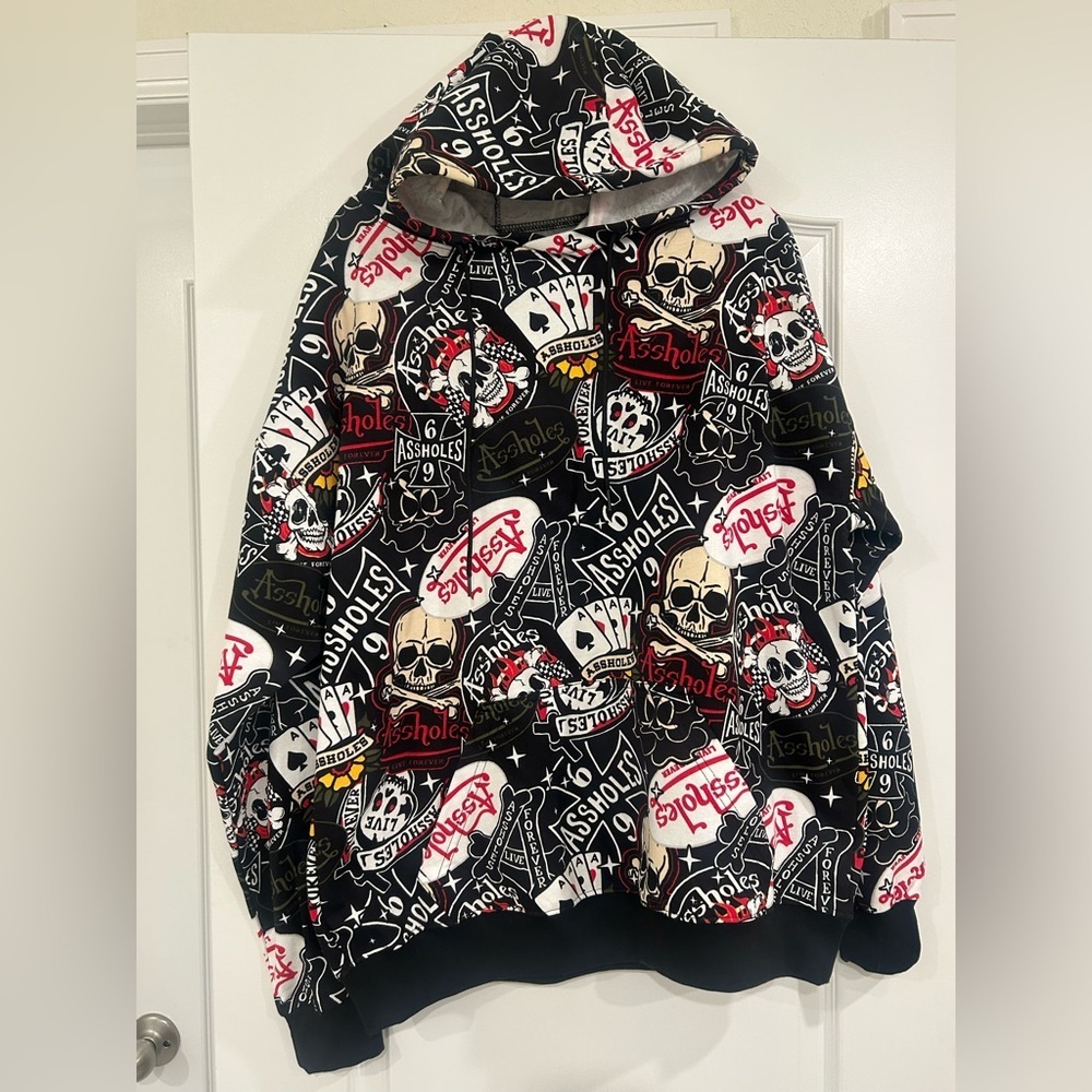 NWOT Assholes Live Forever Hoodie - Picture 5 of 11